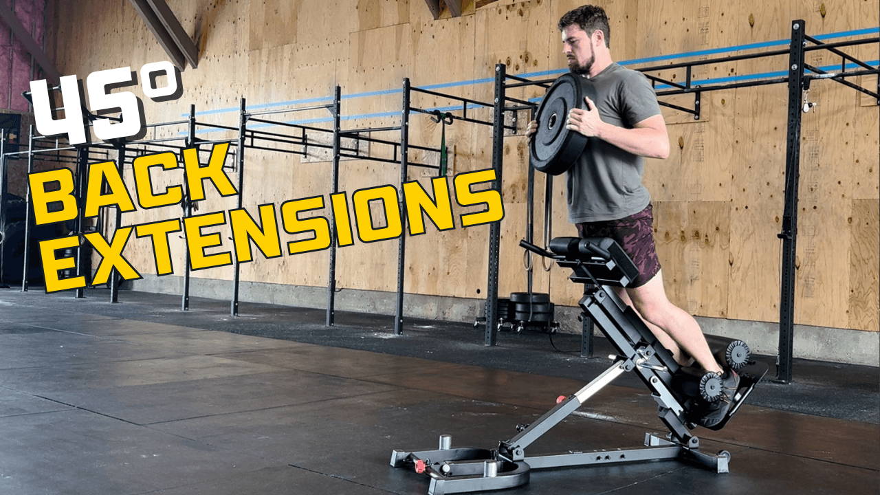 ウエイトトレーニング Back Extension Weighted Back Extension - YouTube